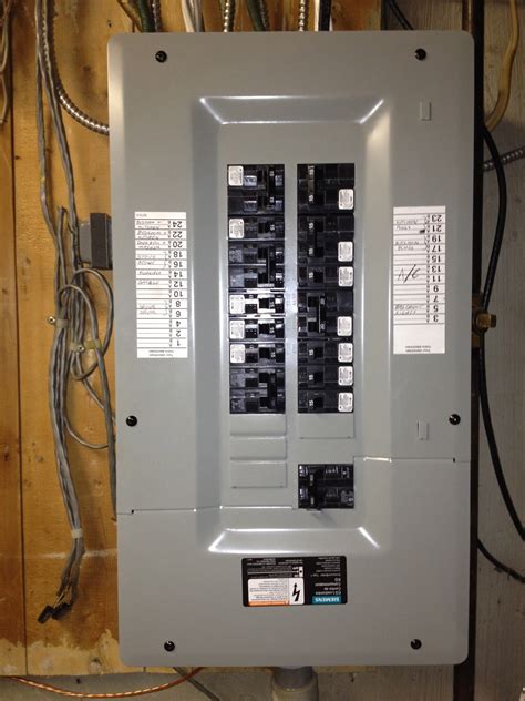 electrical panel box single|inside electrical panel box.